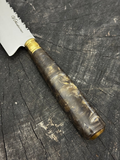 8" Chef Knife, Custom Block, SS420 - 200mm
