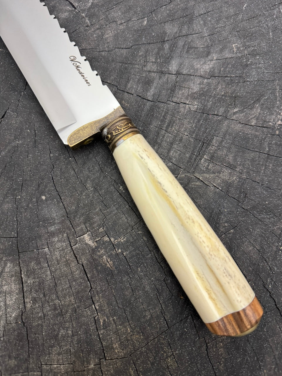 10&quot; Chef Knife, Ostrich Bone, SS420 - 250mm