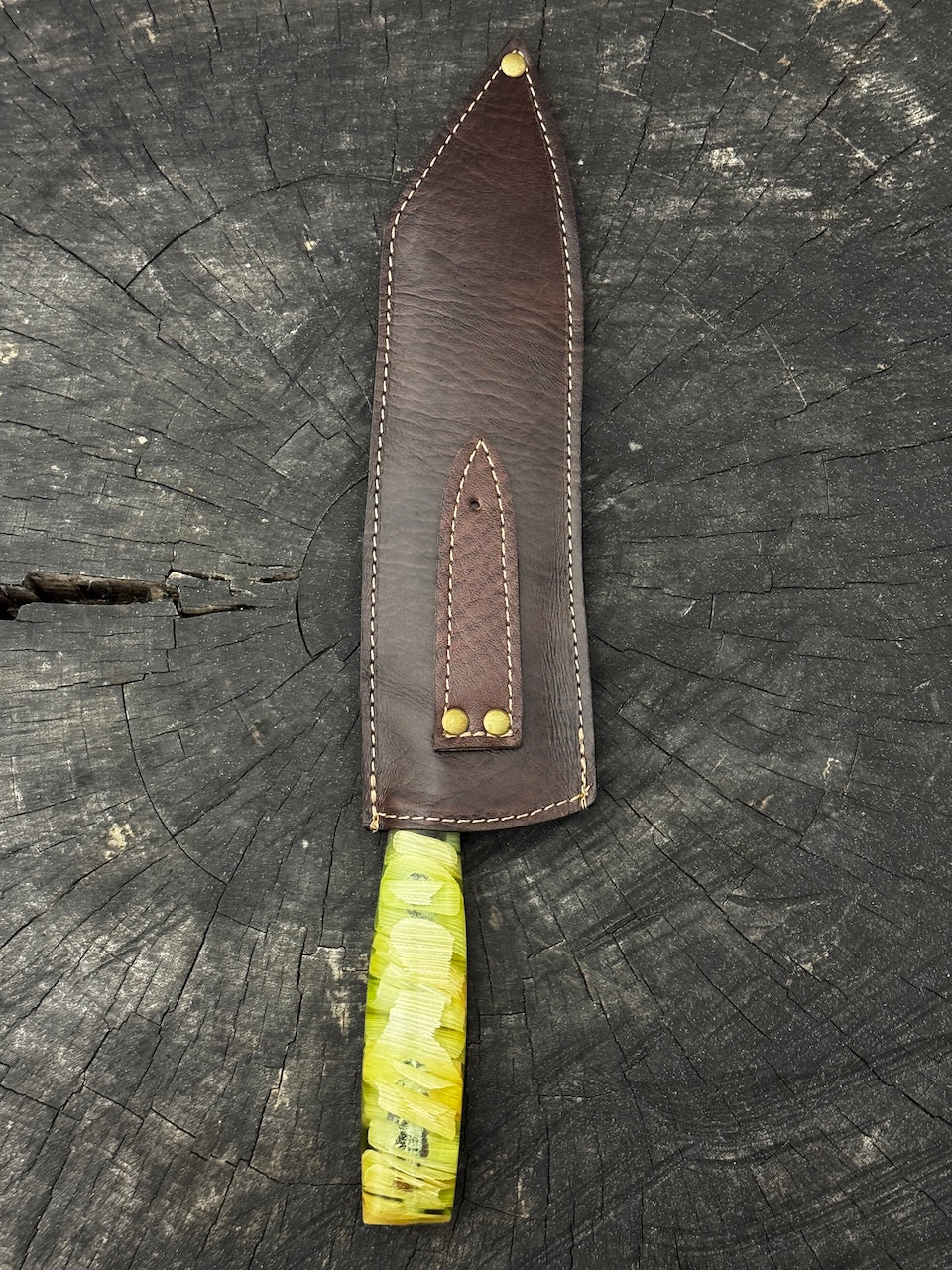 8" Kultura Knife, Special Hybrid Handle, SS440 - 200mm