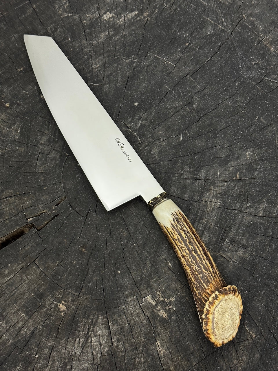 8" Kultura Knife, Deer Antler, SS440 - 200mm