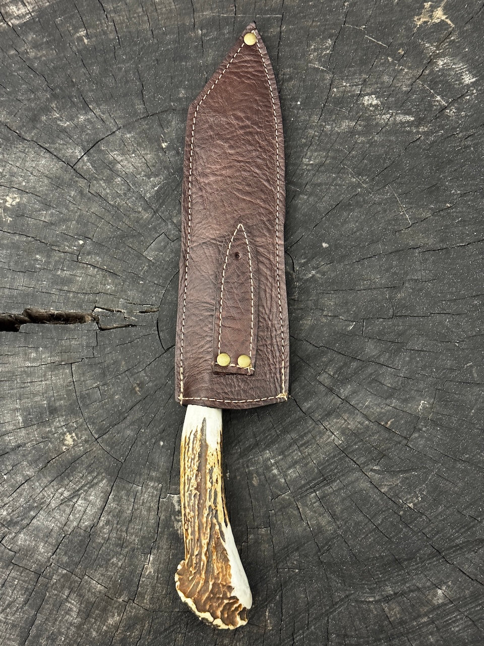 8" Kultura Knife, Deer Antler, SS440 - 200mm