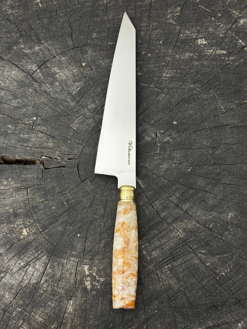 8" Branca Knife, Custom Block, SS440 - 210mm