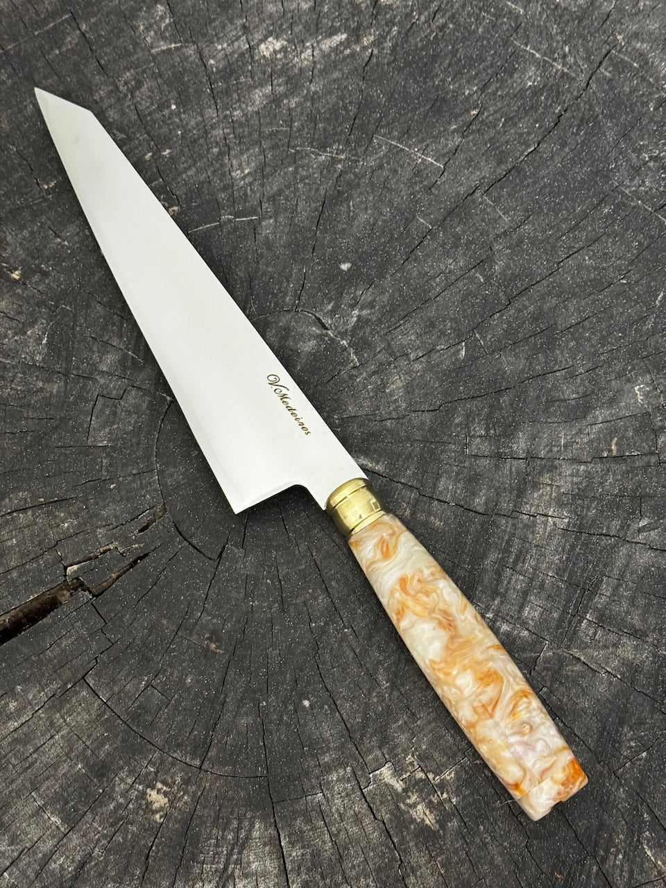 8" Branca Knife, Custom Block, SS440 - 210mm