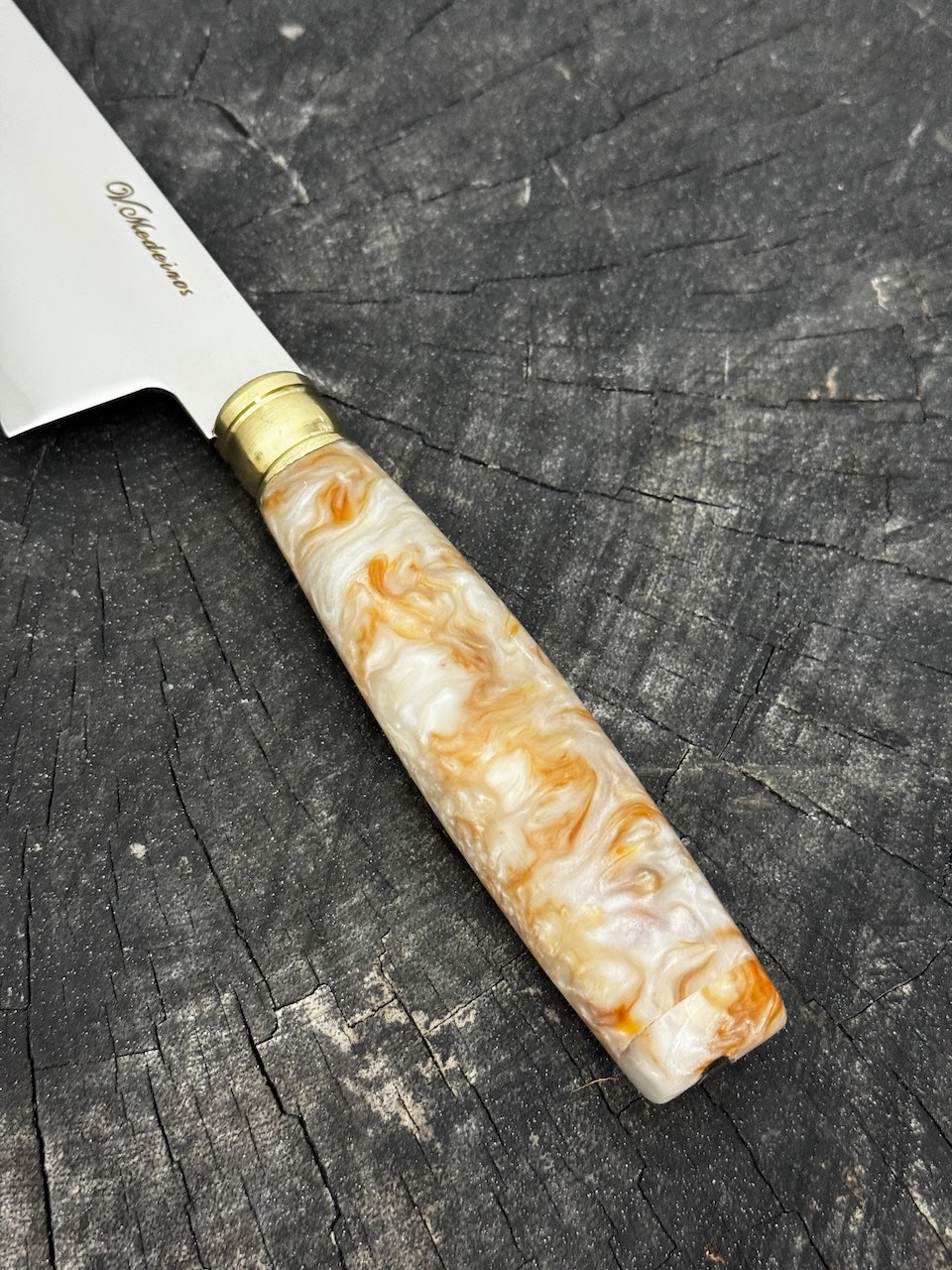 8" Branca Knife, Custom Block, SS440 - 210mm