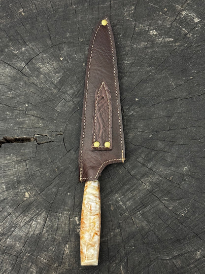 8" Branca Knife, Custom Block, SS440 - 210mm