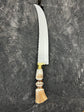 10" Butchers Knife, Deer Antler SS440 - 250mm