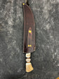 10" Butchers Knife, Deer Antler SS440 - 250mm