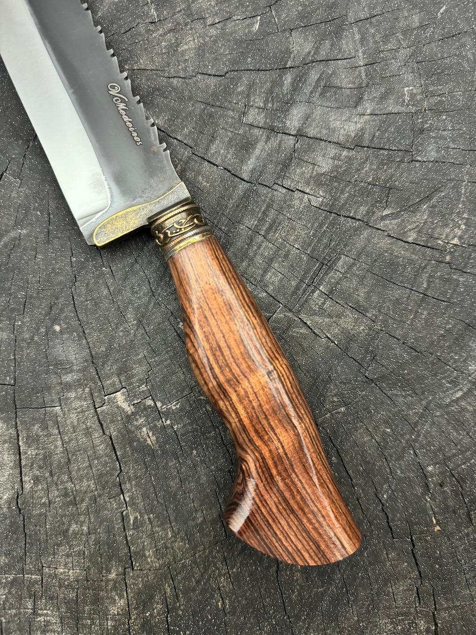 10&quot; Butchers Knife, Native Hardwood, RSS440 - 250mm