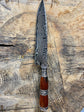 9" Damascus Chef Knife 180 Layers AH CS1095 15n20