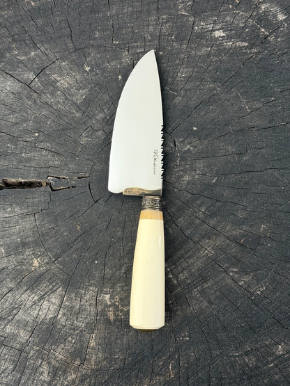 6" Picanha Knife, Ostrich Bone, SS440 - 150mm