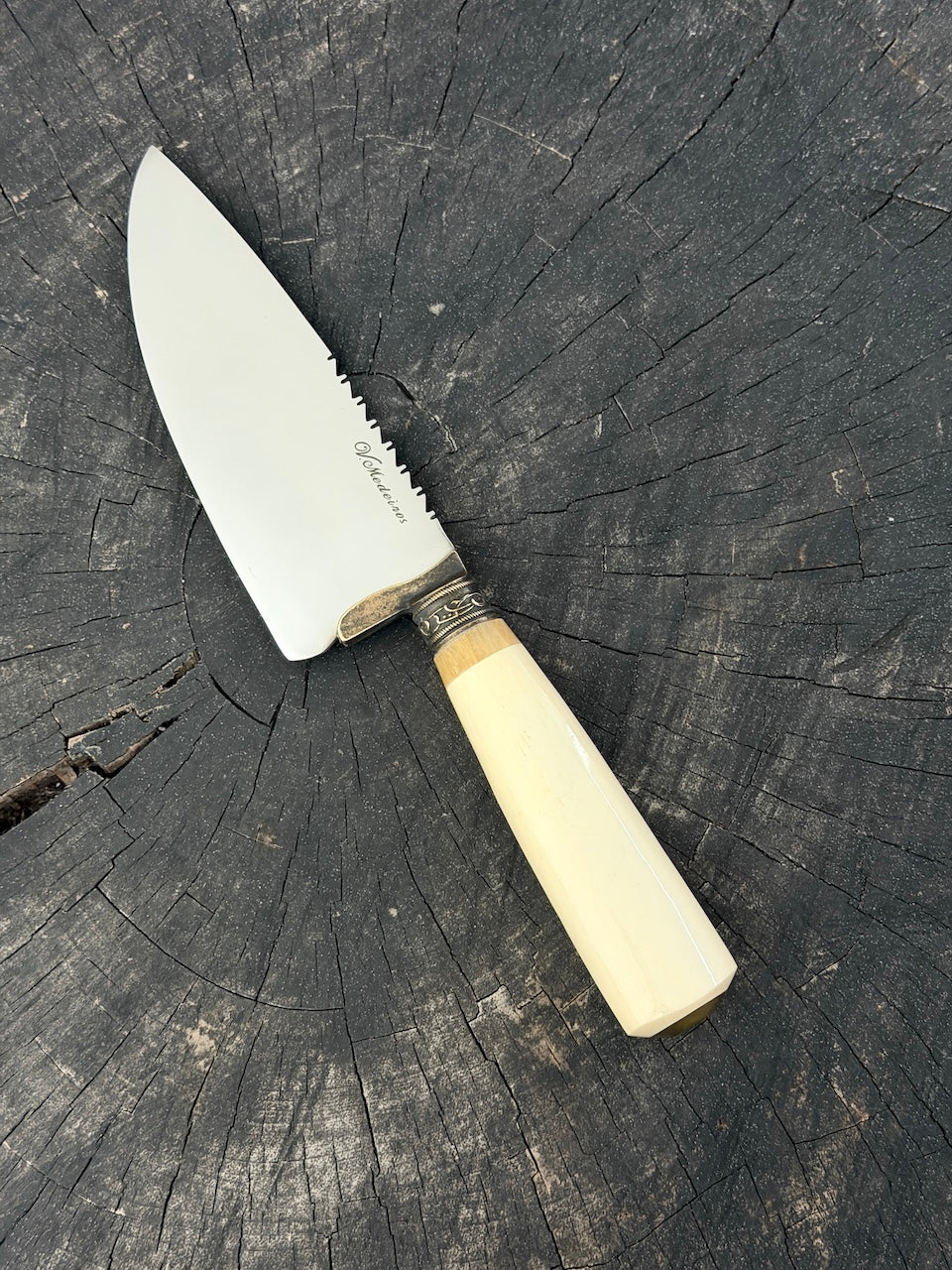 6" Picanha Knife, Ostrich Bone, SS440 - 150mm