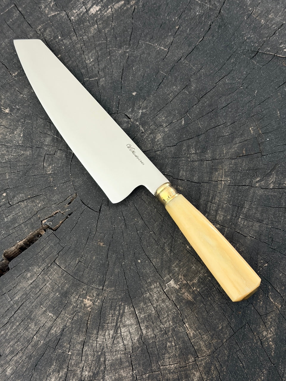 8" Kultura Knife, Ostrich Bone, SS440 - 200mm