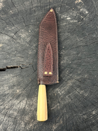 8" Kultura Knife, Ostrich Bone, SS440 - 200mm