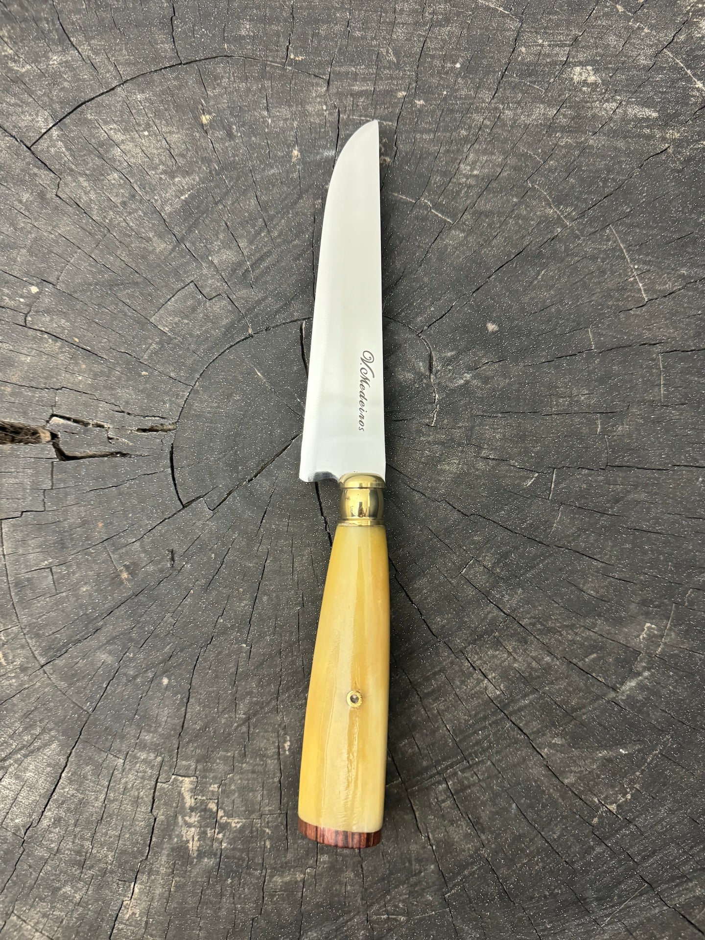 5&quot; Steak Knife, Ostrich Bone, SS440 - 125mm