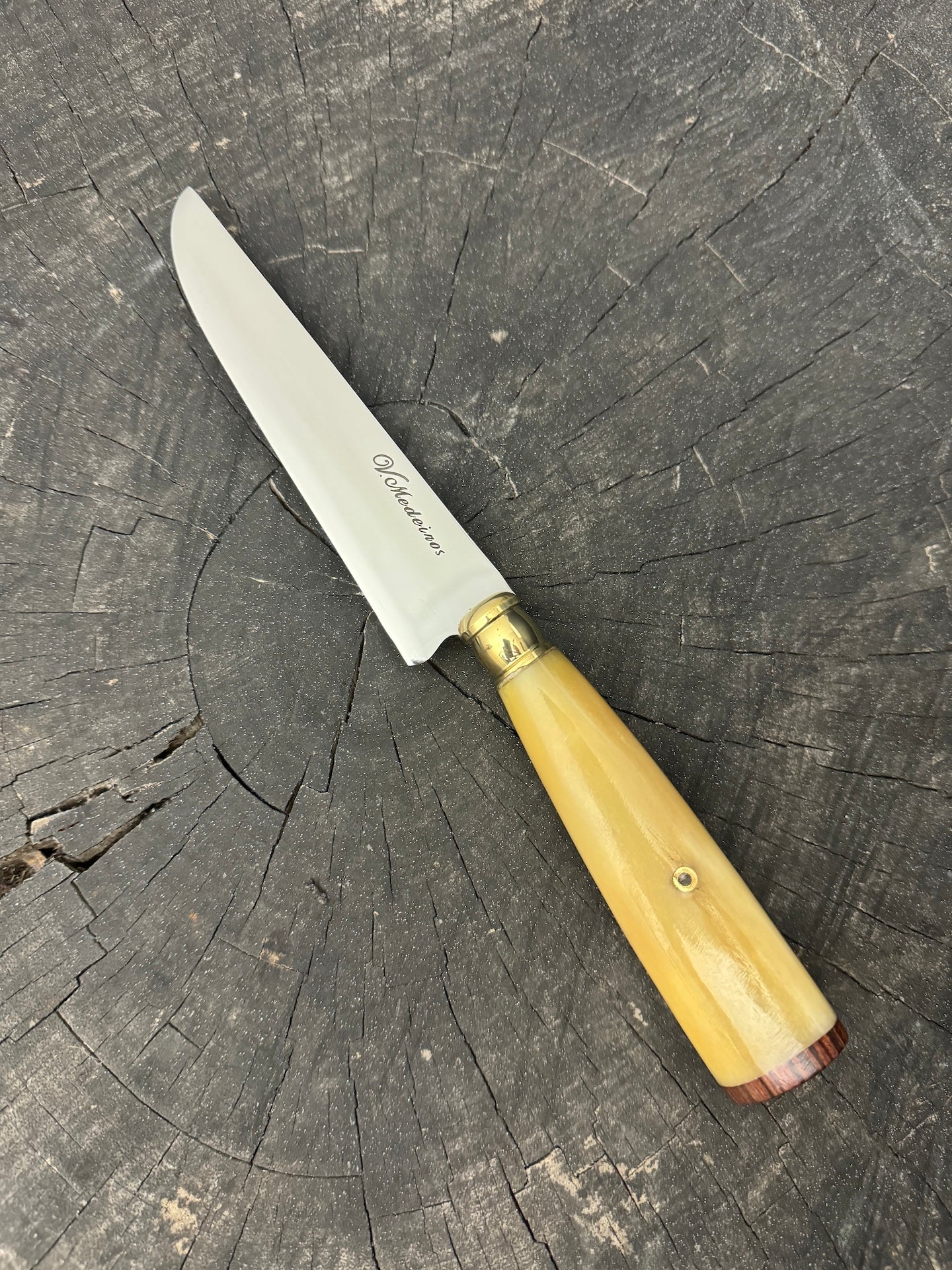 5&quot; Steak Knife, Ostrich Bone, SS440 - 125mm