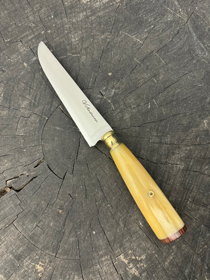 5&quot; Steak Knife, Ostrich Bone, SS440 - 125mm
