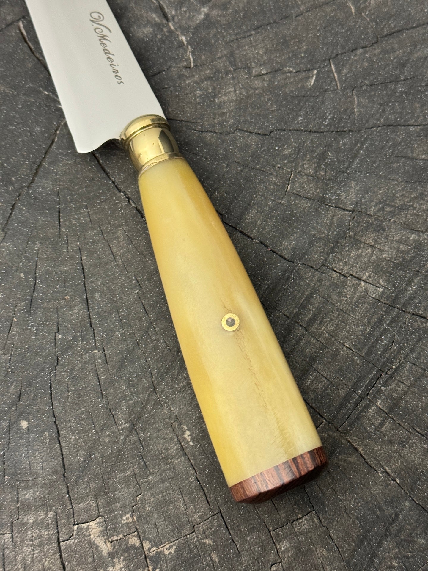 5&quot; Steak Knife, Ostrich Bone, SS440 - 125mm