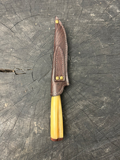 5&quot; Steak Knife, Ostrich Bone, SS440 - 125mm