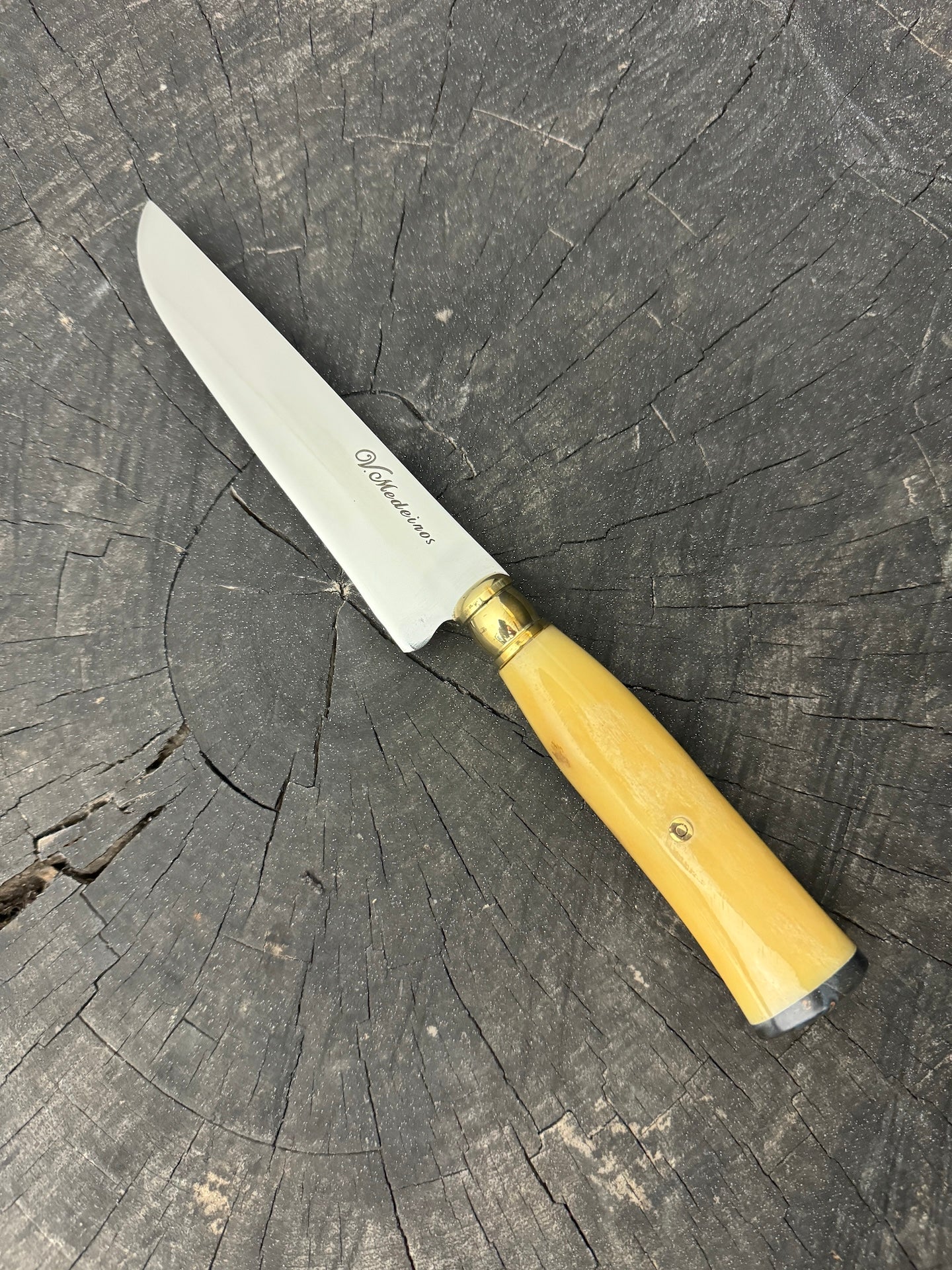 5&quot; Steak Knife, Ostrich Bone, SS440 - 125mm