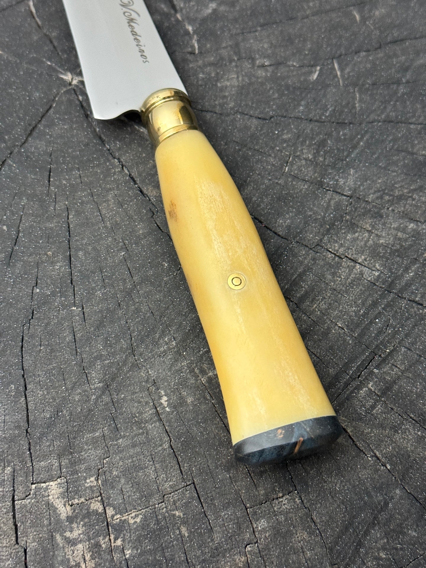 5&quot; Steak Knife, Ostrich Bone, SS440 - 125mm