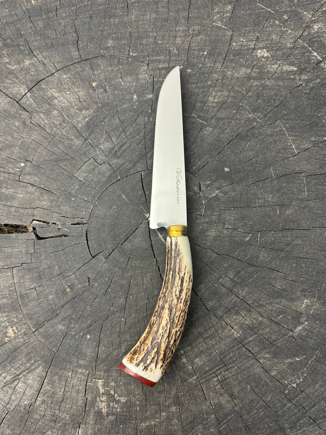 5&quot; Steak Knife, Deer Antler, SS440 - 125mm