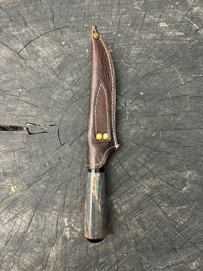 5&quot; Steak Knife, Maple Burl, SS440 - 125mm