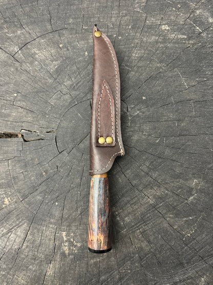 5&quot; Steak Knife, Maple Burl, SS440 - 125mm