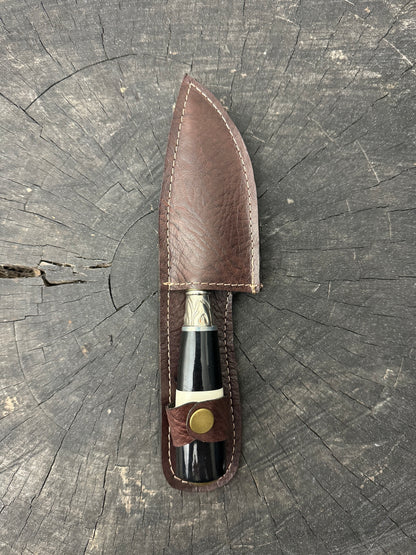 4” Skinner Knife, Custom Block - SS420 - 105mm