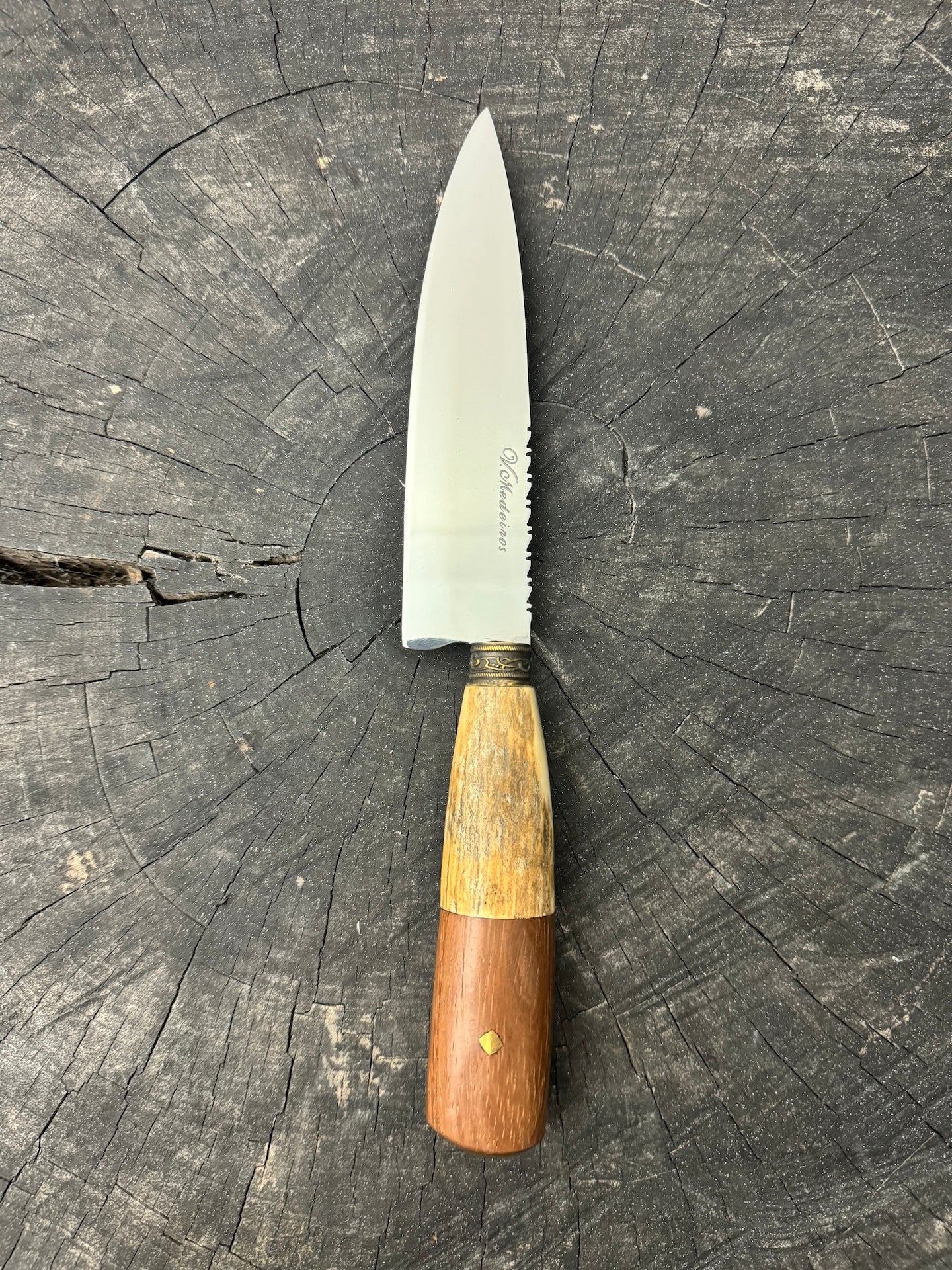 6&quot; Utility Knife, Deer Antler, SS440 - 150mm
