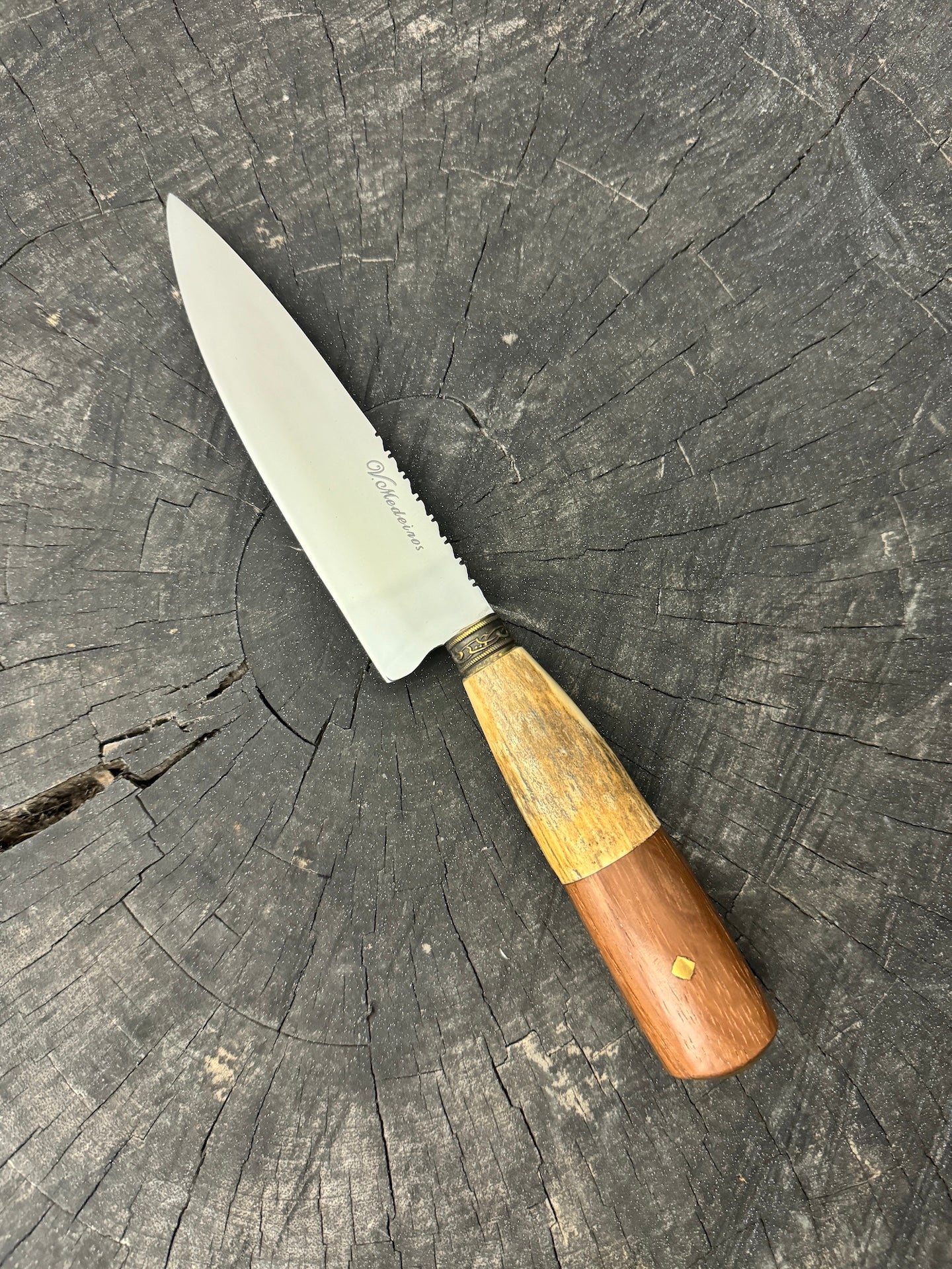 6&quot; Utility Knife, Deer Antler, SS440 - 150mm
