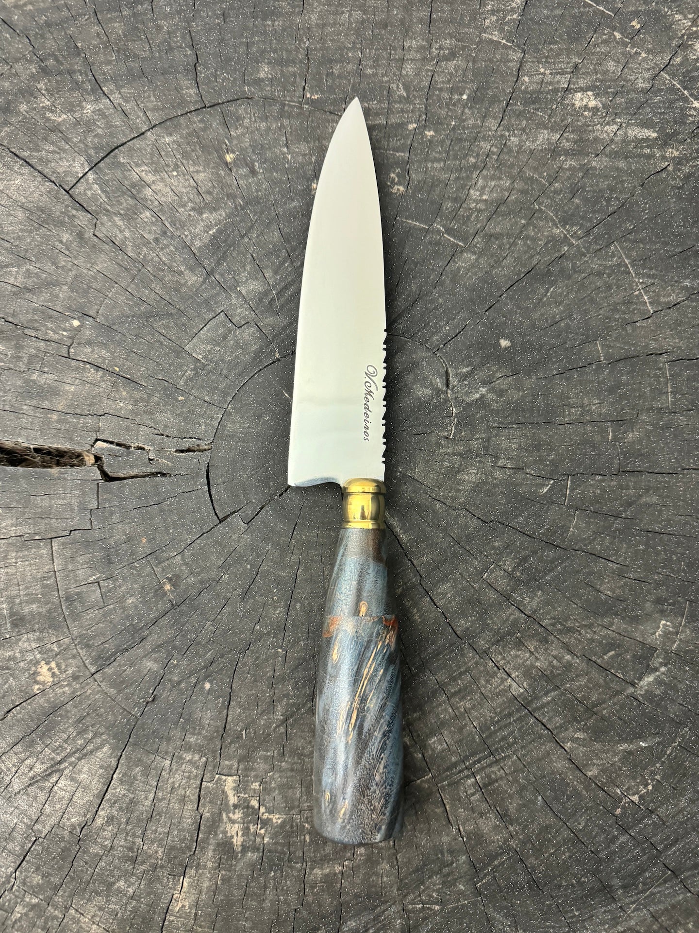 6&quot; Utility Knife, Maple Burl, SS440 - 150mm