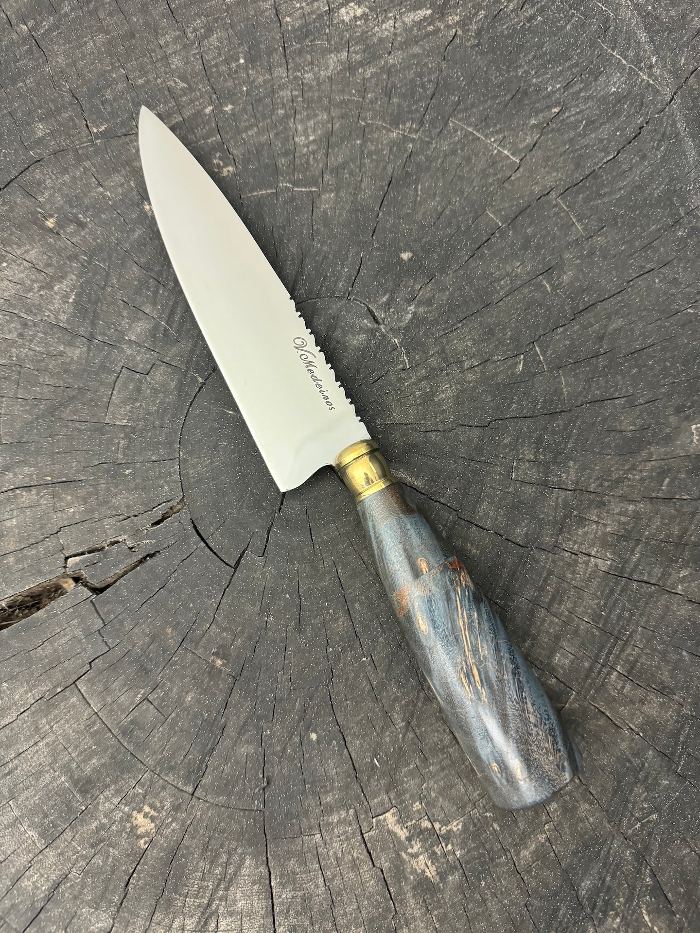 6&quot; Utility Knife, Maple Burl, SS440 - 150mm