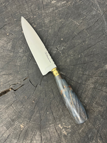 6&quot; Utility Knife, Maple Burl, SS440 - 150mm