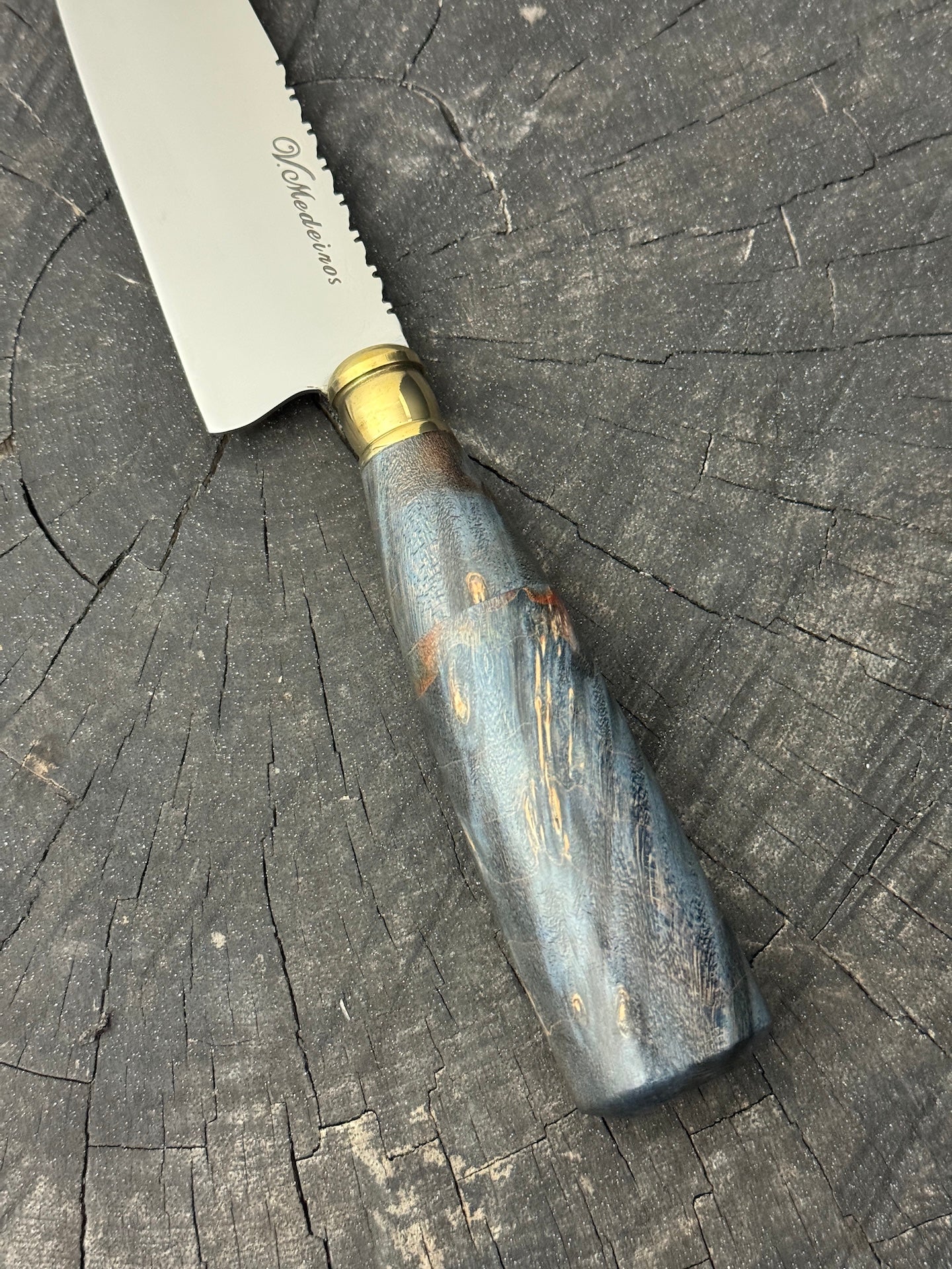 6&quot; Utility Knife, Maple Burl, SS440 - 150mm