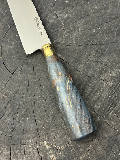 6&quot; Utility Knife, Maple Burl, SS440 - 150mm