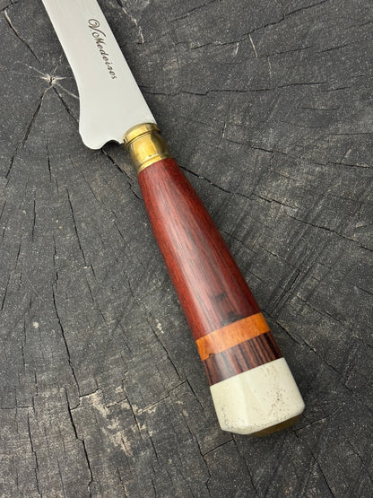 8&quot; Boning Knife, Pau Brasil Hardwood, SS420 - 200mm