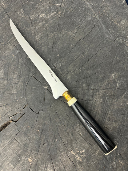 8&quot; Boning Knife, Custom Block, SS420 - 200mm