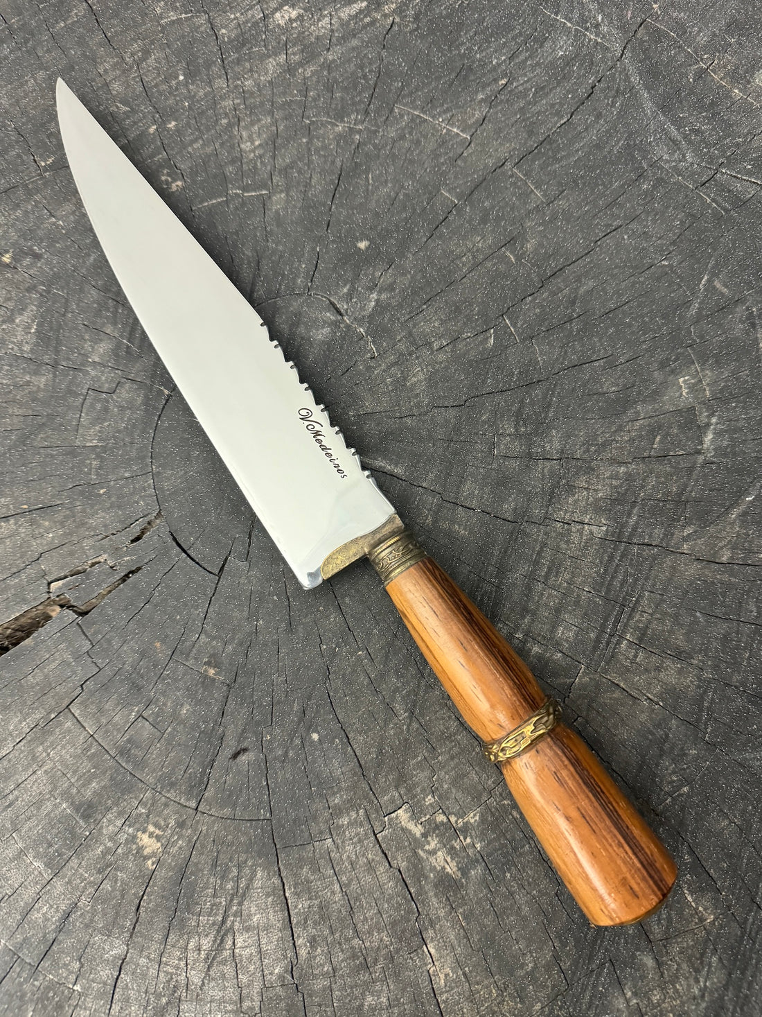8&quot; Chef Knife, Native Hardwood, SS420 - 200mm