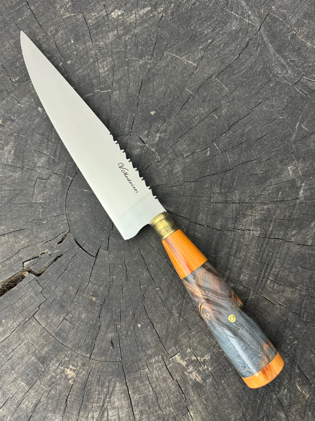 8&quot; Chef Knife, Maple Burl, SS440 - 200mm