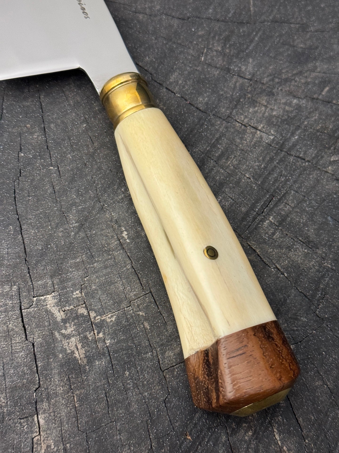 8&quot; Kultura Knife, Ostrich Bone, SS440 - 200mm