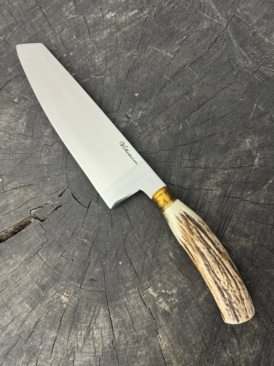 8&quot; Kultura Knife, Deer Antler, SS440 - 200mm