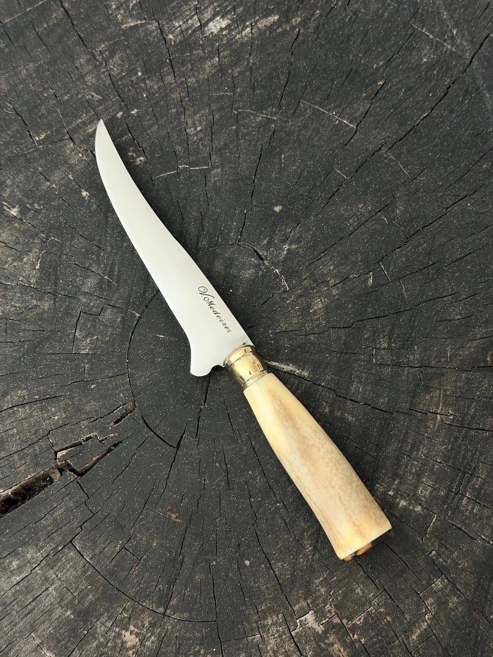 5" Boning Knife, Ostrich Bone, SS440 - 130mm