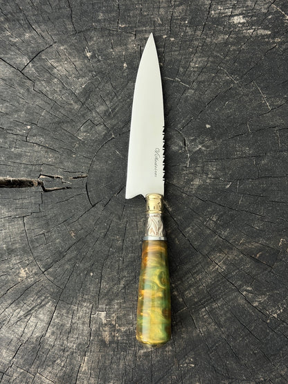 6" Utility Knife, Custom Block, SS440 - 150mm