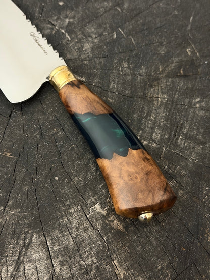 6" Picanha Knife, Hybrid Custom Block, SS440 - 150mm