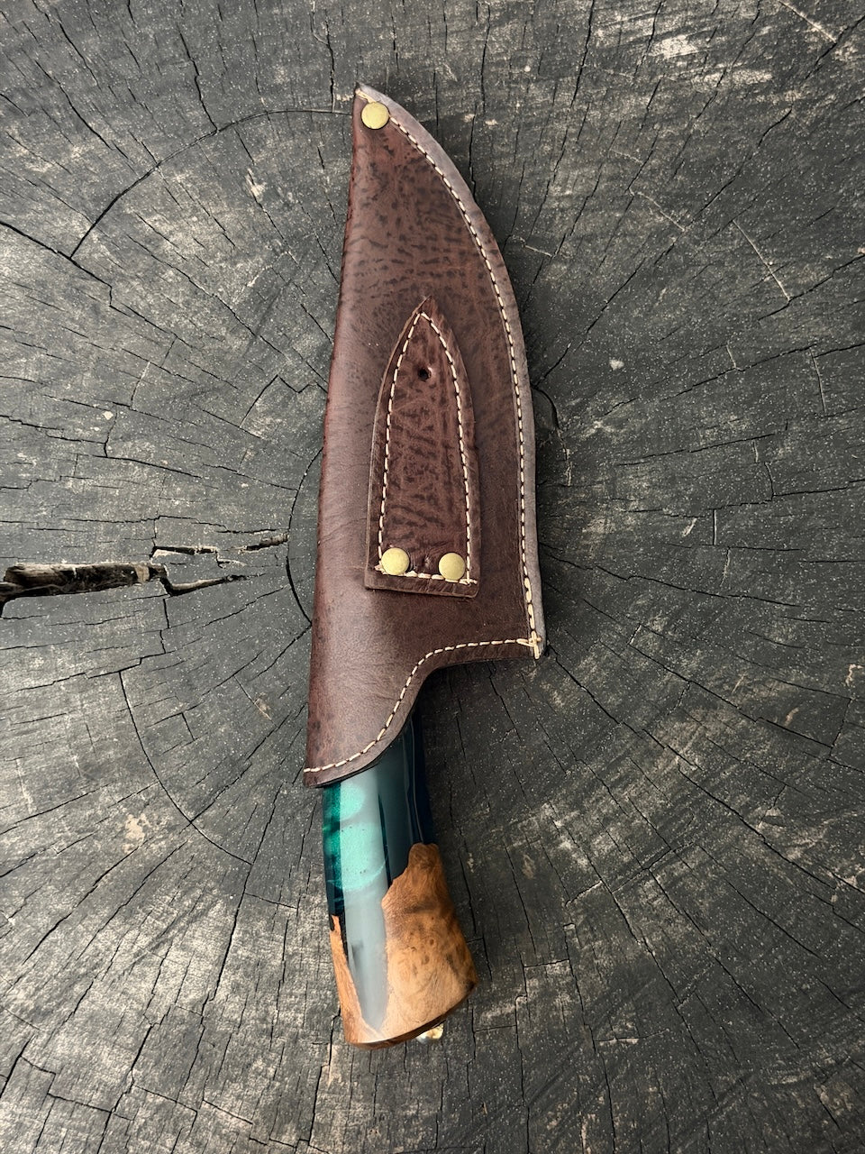 6" Picanha Knife, Hybrid Custom Block, SS440 - 150mm
