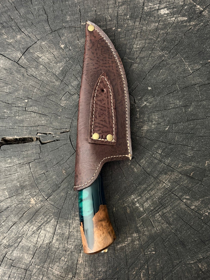 6" Picanha Knife, Hybrid Custom Block, SS440 - 150mm