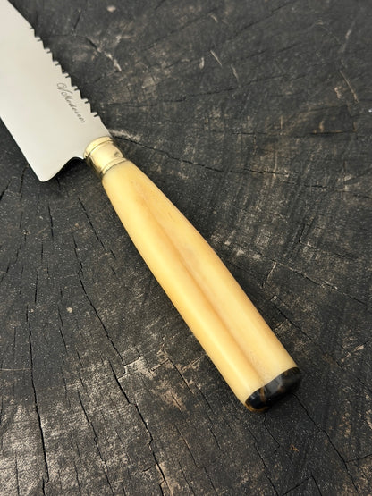 8" Chef Knife, Ostrich Bone, SS440 - 200mm