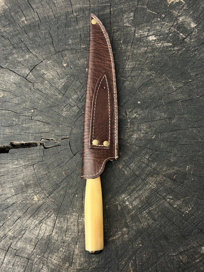 8" Chef Knife, Ostrich Bone, SS440 - 200mm