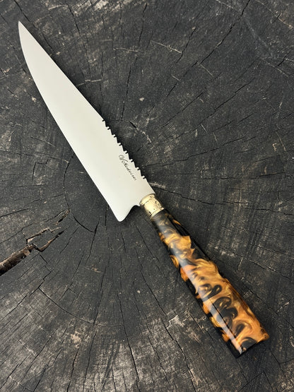8" Chef Knife, Predator Custom Block, SS420 - 200mm