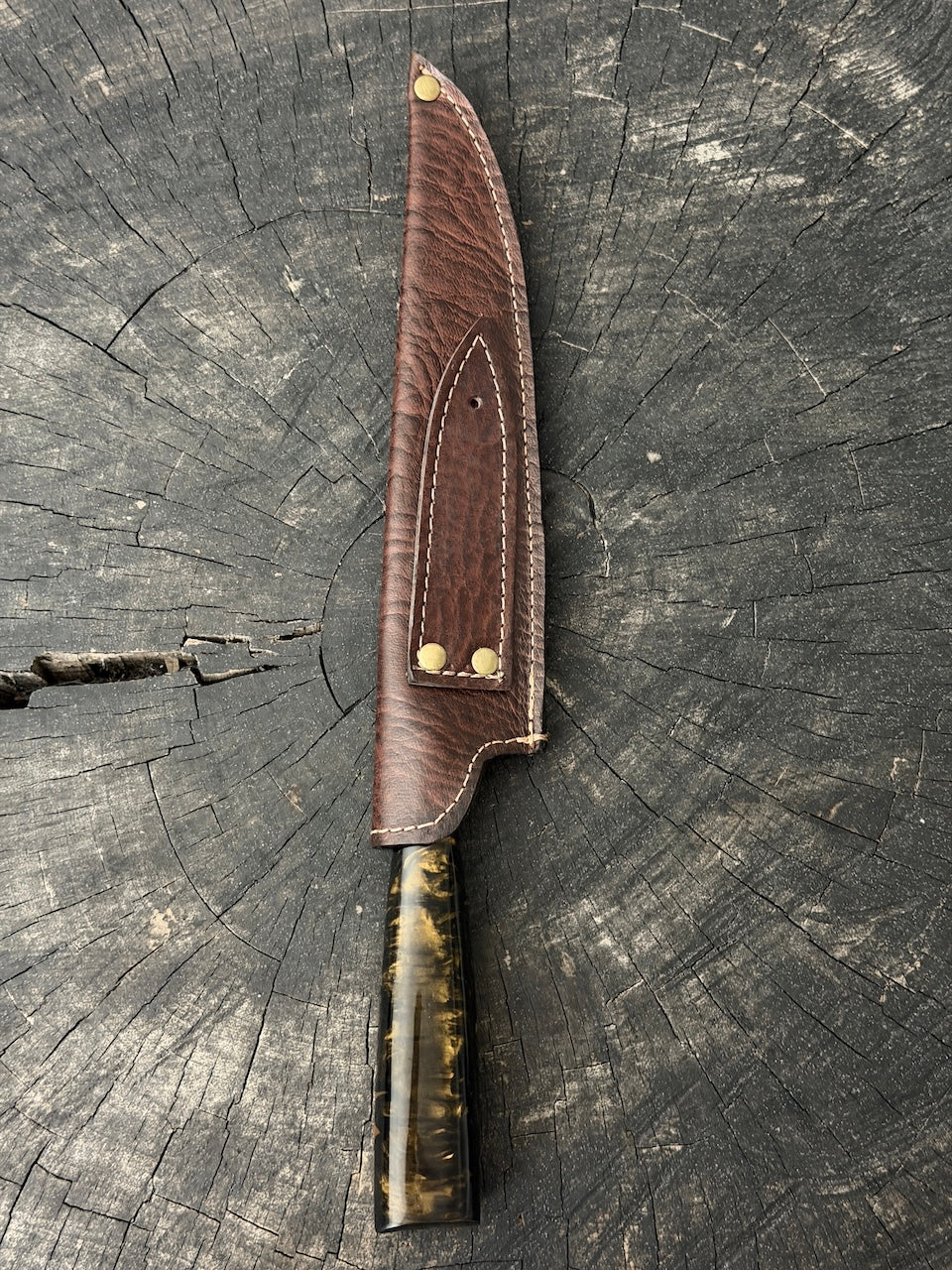 8" Chef Knife, Predator Custom Block, SS420 - 200mm